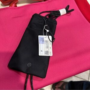 lululemon athletica Black Mini Bag Drawstring Play Forward